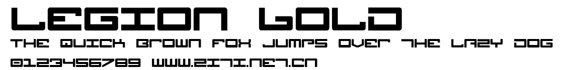 Legion Bold.ttf字體轉換器圖片