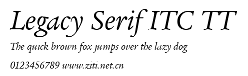 Legacy Serif ITC TT.ttf字體轉換器圖片