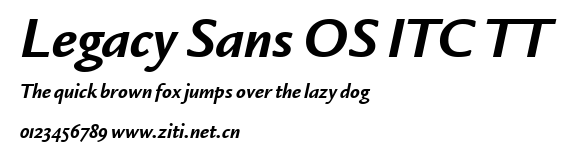 Legacy Sans OS ITC TT.ttf字體轉換器圖片