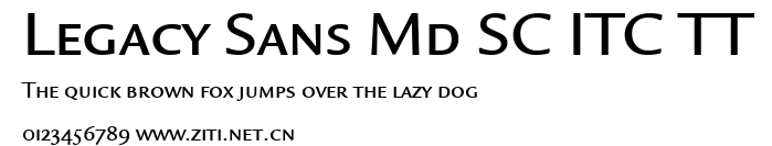 Legacy Sans Md SC ITC TT.ttf字體轉換器圖片