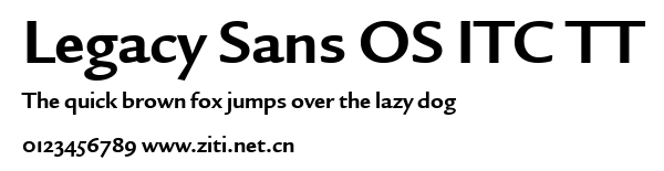 Legacy Sans OS ITC TT.ttf字體轉換器圖片