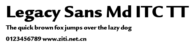 Legacy Sans Md ITC TT.ttf字體轉換器圖片