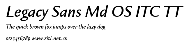 Legacy Sans Md OS ITC TT.ttf字體轉換器圖片