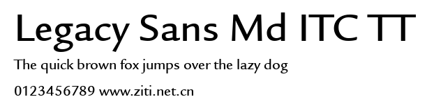 Legacy Sans Md ITC TT.ttf字體轉換器圖片