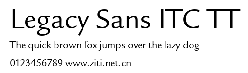 Legacy Sans ITC TT.ttf字體轉換器圖片