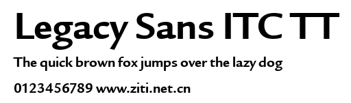 Legacy Sans ITC TT.ttf字體轉換器圖片