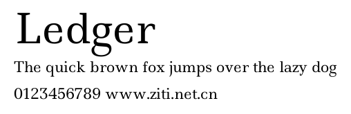 Ledger.ttf字體轉換器圖片