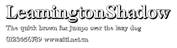 LeamingtonShadow.ttf字體轉換器圖片
