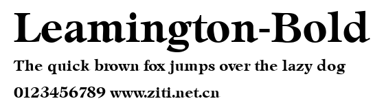 Leamington-Bold.ttf字體轉換器圖片