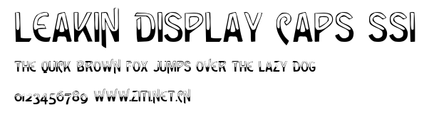 Leakin Display Caps SSi.ttf