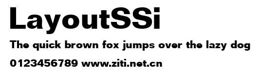 LayoutSSi.ttf字體轉換器圖片