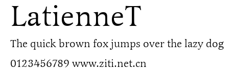 LatienneT.ttf字體轉換器圖片