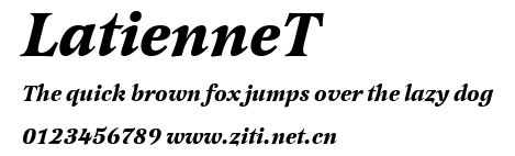 LatienneT.ttf字體轉換器圖片