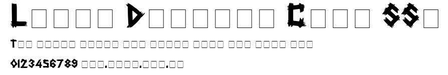Latex Display Caps SSi.ttf字體轉換器圖片