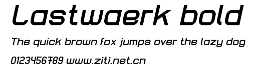 Lastwaerk bold.ttf