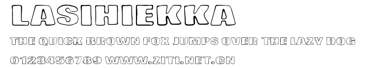 Lasihiekka.ttf字體轉換器圖片