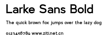 Larke Sans Bold.ttf字體轉換器圖片