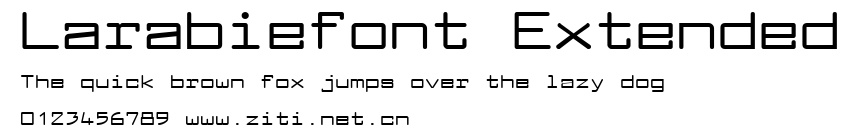 Larabiefont Extended.ttf
