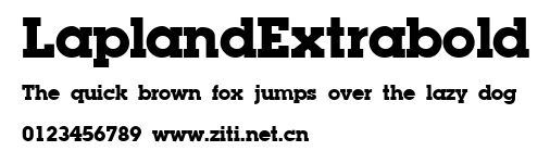 LaplandExtrabold.ttf字體轉換器圖片