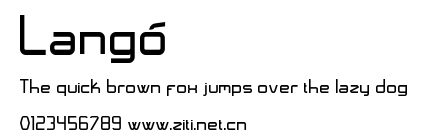 Langó.ttf字體轉換器圖片