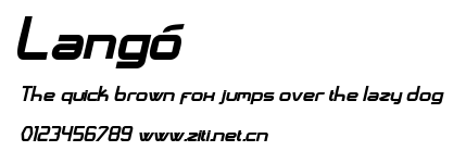 Langó.ttf字體轉換器圖片