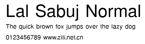 Lal Sabuj Normal.ttf字體轉換器圖片