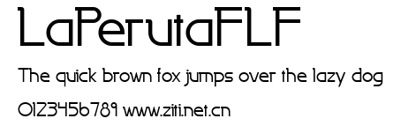 LaPerutaFLF.ttf字體轉換器圖片
