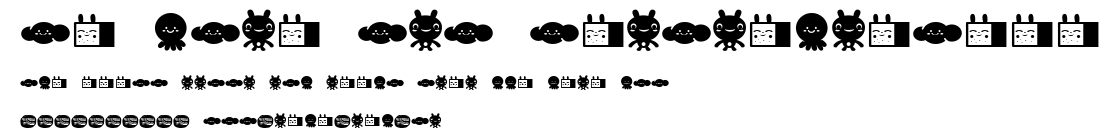 La Mona Pro DingbatKawaii.ttf字體轉換器圖片