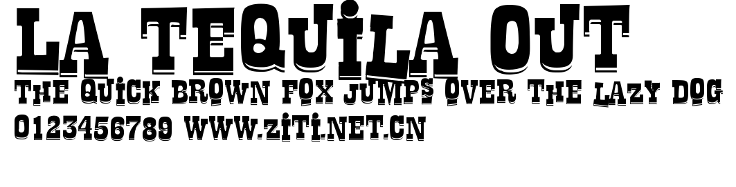 La Tequila Out.ttf