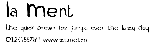 La Ment.ttf字體轉換器圖片