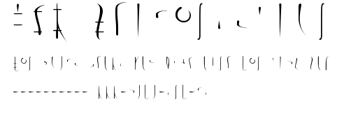 LSW Drachenklaue.ttf字體轉換器圖片