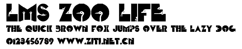 LMS Zoo Life.ttf字體轉換器圖片