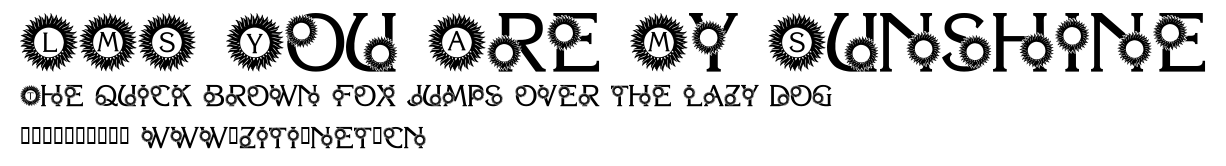 LMS You Are My Sunshine.ttf字體轉換器圖片
