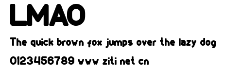 LMAO.ttf字體轉換器圖片