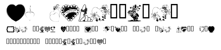LM Valentines.ttf字體轉換器圖片