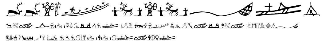 LLSamiSigns.ttf字體轉換器圖片