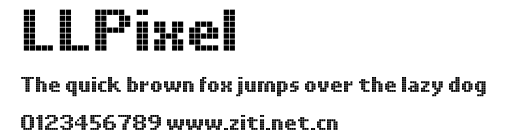 LLPixel.ttf字體轉換器圖片