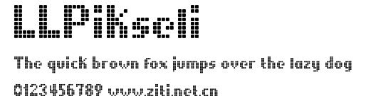 LLPikseli.ttf字體轉換器圖片