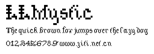 LLMystic.ttf字體轉換器圖片