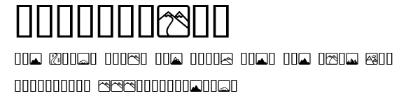 LLMountain.ttf字體轉換器圖片