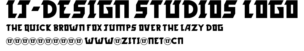 LJ-Design Studios Logo.ttf字體轉換器圖片