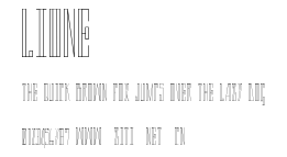 LIONE.ttf字體轉換器圖片