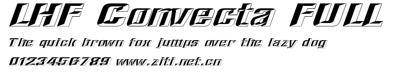 LHF Convecta FULL.ttf字體轉換器圖片