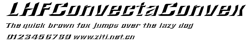 LHFConvectaConvex.ttf字體轉換器圖片
