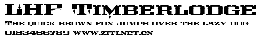 LHF Timberlodge.ttf字體轉換器圖片