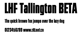 LHF Tallington BETA.ttf字體轉換器圖片