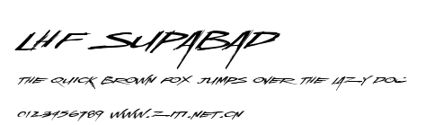 LHF Supabad.ttf字體轉換器圖片