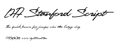 LHF Stanford Script.ttf字體轉換器圖片