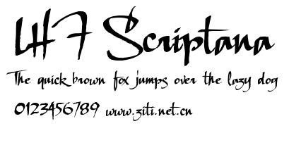 LHF Scriptana.ttf字體轉換器圖片