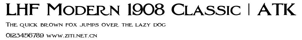 LHF Modern 1908 Classic | ATK.ttf